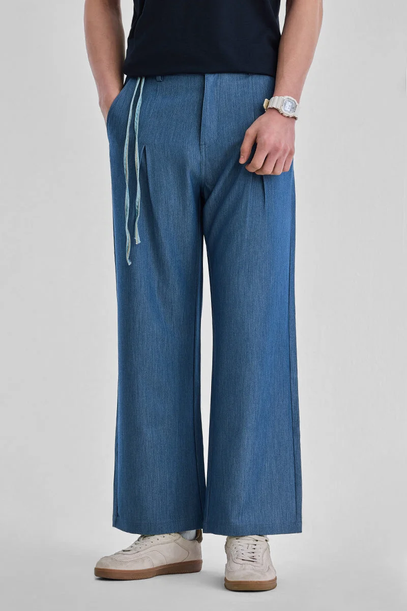 سنيتش Straight Fit Stretch Trousers